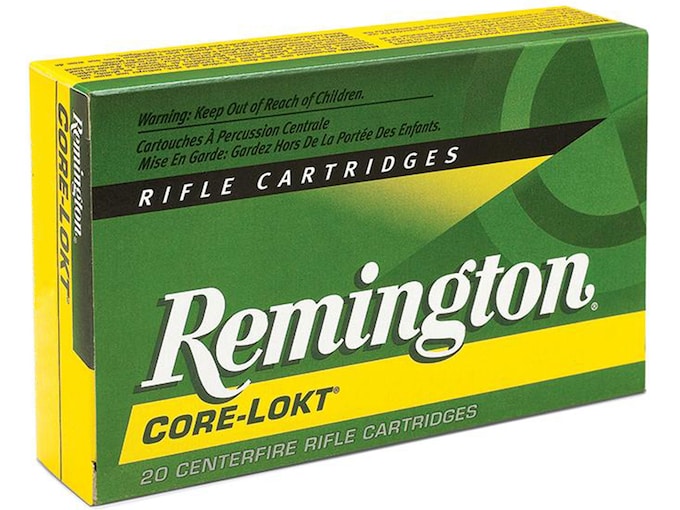 Remington Core-Lokt Ammunition 300 Remington Ultra Magnum 180 Grain Core-Lokt Pointed Soft Point Box of 20