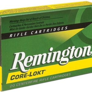 Remington Core-Lokt Ammunition 6.5 Creedmoor 140 Grain Core-Lokt Pointed Soft Point Box of 20