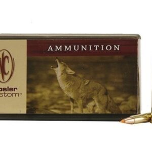 Nosler Custom Ammunition 22 Hornet 40 Grain Ballistic Tip Varmint Box of 50