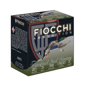 Fiocchi High Speed Steel Ammunition 20 Gauge 3" 7/8 oz #2 Non-Toxic Steel Shot