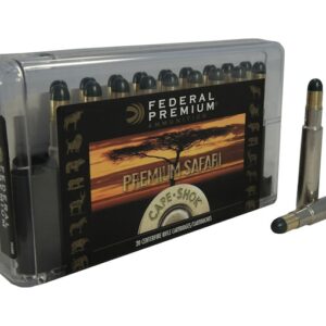 Federal Premium Safari Ammunition 416 Rigby 400 Grain Woodleigh Hydrostatically Stabilized Solid Bullets