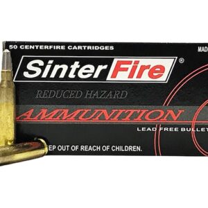 SinterFire Reduced Hazard Ammunition 223 Remington 55 Grain Frangible Round Nose Lead Free