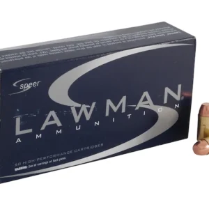 Speer Lawman Cleanfire Ammunition 40 S&W 180 Grain Total Metal Jacket