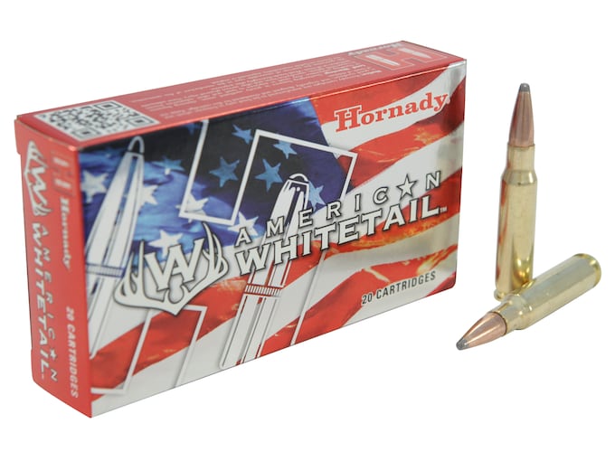 Hornady American Whitetail Ammunition 308 Winchester 165 Grain Interlock Spire Point Box of 20