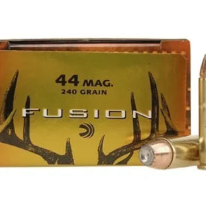 Federal Fusion Ammunition 44 Remington Magnum 240 Grain Bonded Jacketed Hollow Point Box of 20