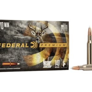 Federal Premium Ammunition 270 Winchester 140 Grain Nosler AccuBond Box of 20