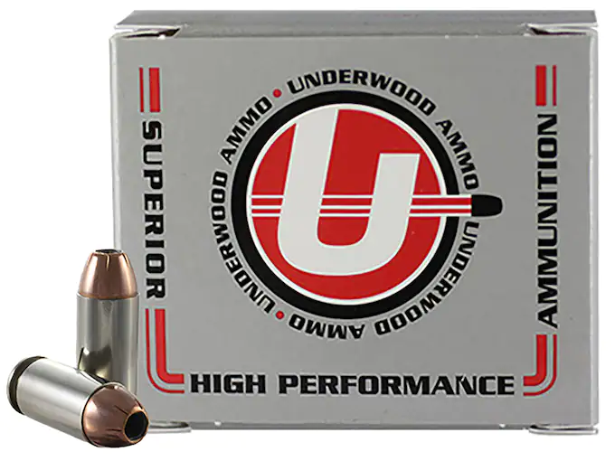 Underwood Ammunition 40 S&W 155 Grain Hornady XTP Jacketed Hollow Point Box of 20