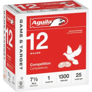 Aguila Game & Target Ammunition 12 Gauge 2-3/4" 1 oz #7-1/2 Shot