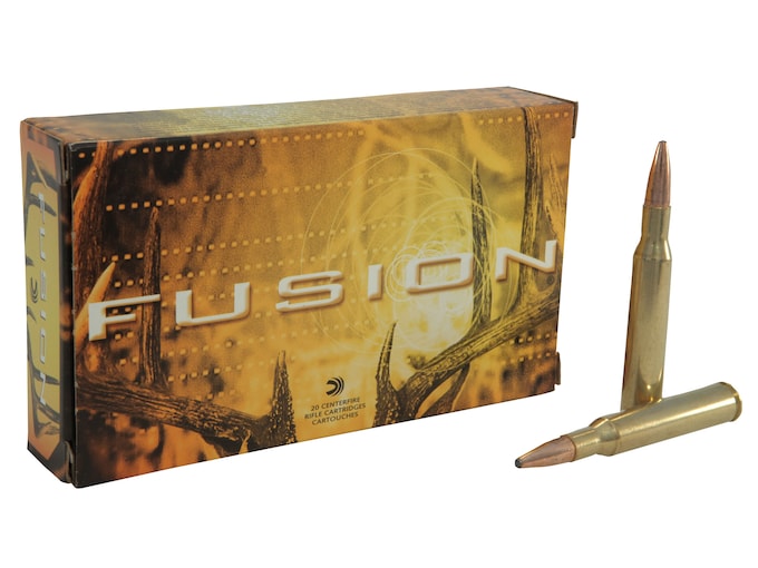 Federal Fusion Ammunition 270 Winchester 130 Grain Bonded Spitzer Boat Tail Box of 20