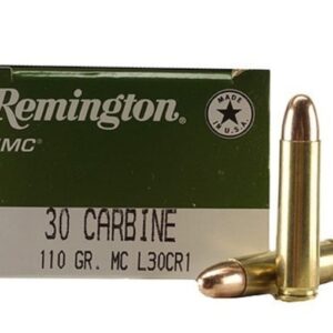 Remington UMC Ammunition 30 Carbine 110 Grain Full Metal Jacket