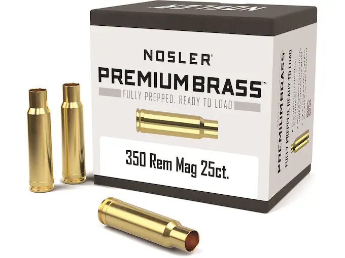 Nosler Custom Brass 350 Remington Magnum Box of 25