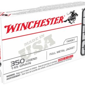 Winchester USA Ammunition 350 Legend 145 Grain Full Metal Jacket