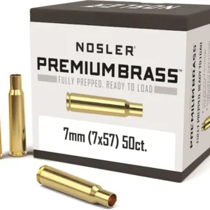 Nosler Custom Brass 7x57mm Mauser (7mm Mauser) Box of 50
