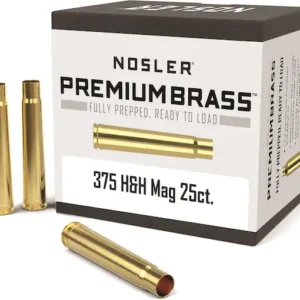 Nosler Custom Brass 22 Nosler Box of 100