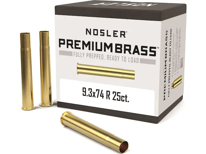 Nosler Custom Brass 9.3x74mm Rimmed Box of 25