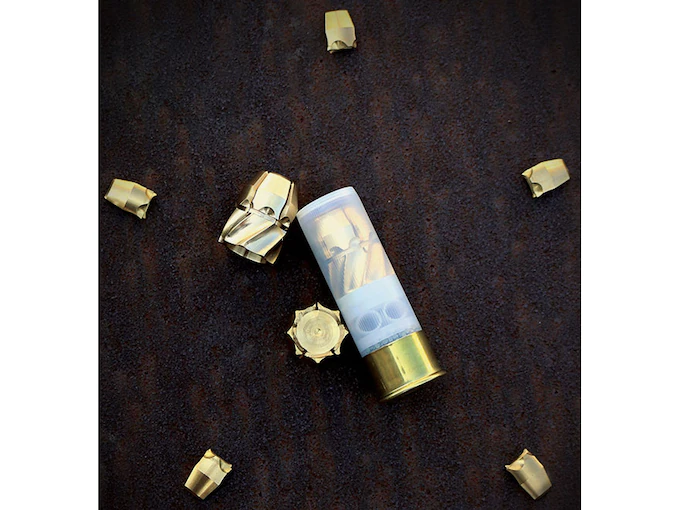 G2 Research R.I.P Ammunition 12 Gauge 2-3/4" 303 Grain Fragmenting Brass Slug Box of 5