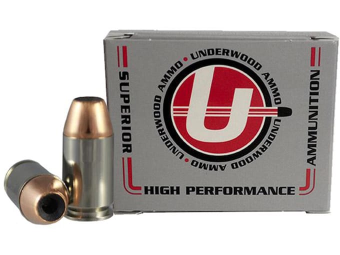 Underwood Ammunition 45 GAP 185 Grain Jacket Hollow Point Box of 20