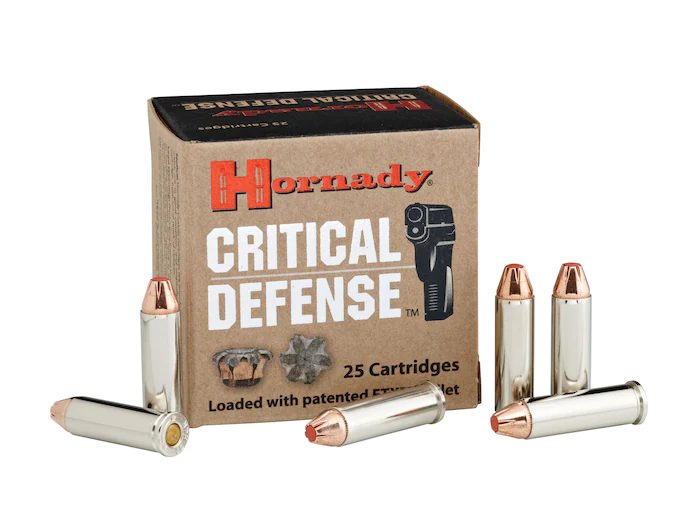 Hornady Critical Defense Ammunition 32 H&R Magnum 80 Grain FTX Box of 25