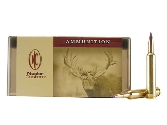 Nosler Custom Ammunition 221 Remington Fireball 40 Grain Ballistic Tip Varmint Box of 50