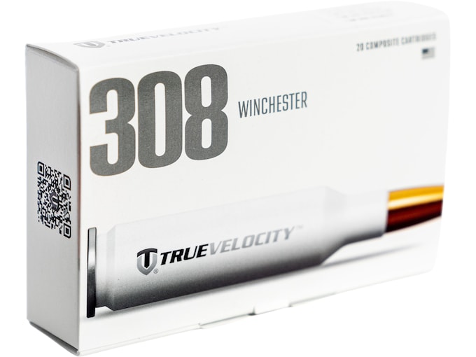 True Velocity Ammunition 308 Winchester 168 Grain Sierra MatchKing Hollow Point Box of 20