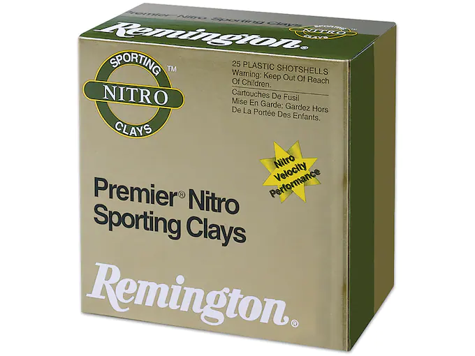 Remington Premier Nitro Sporting Clays Ammunition 28 Gauge 2-3/4" 3/4 oz #7-1/2 Shot