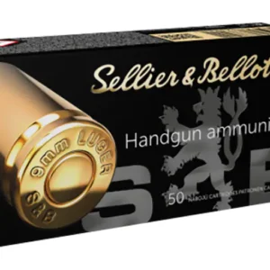 Sellier & Bellot Ammunition 9mm Luger 124 Grain Jacketed Soft Point