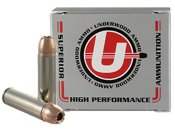 Underwood Ammunition 500 Auto Max 350 Grain Hornady XTP Jacketed Hollow Point Box of 20