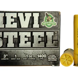 Hevi-Shot Hevi-Steel Waterfowl Ammunition 20 Gauge 3" 7/8 oz #1 Non-Toxic Shot