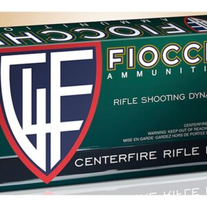 Fiocchi Shooting Dynamics Ammunition 6.5 Creedmoor 129 Grain Pointed Soft Point Box of 20