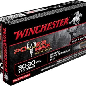 Winchester Power Max Bonded Ammunition 30-30 Winchester 170 Grain Protected Hollow Point Box of 20