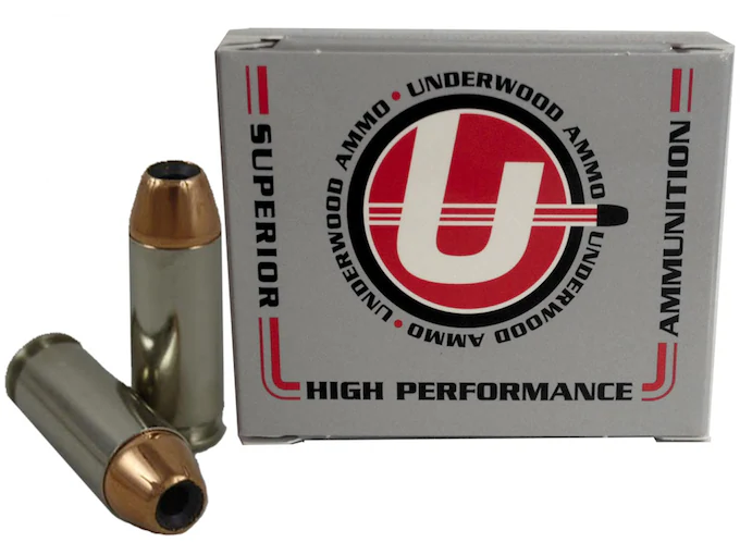 Underwood Ammunition 10mm Auto 150 Grain Jacketed Hollow Point Box of 20