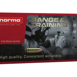 Norma Range & Training Ammunition 32 ACP 73 Grain Full Metal Jacket Box of 50