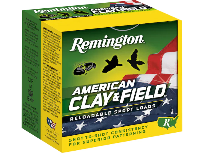 Remington American Clay & Field Ammunition 20 Gauge 2-3/4" 7/8 oz