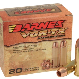 Barnes VOR-TX Ammunition 44 Remington Magnum 225 Grain XPB Hollow Point Lead-Free Box of 20