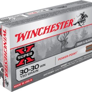Winchester Super-X Ammunition 30-30 Winchester 150 Grain Power-Point Box of 20