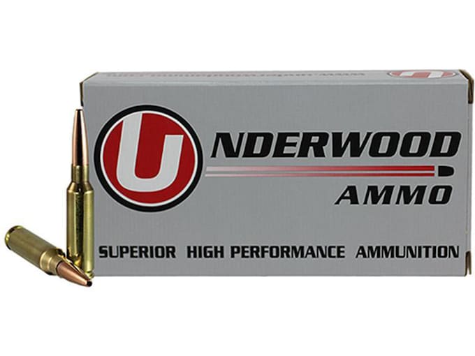 Underwood Match Grade Ammunition 6.5 Creedmoor 140 Grain Hollow Point Boat Tail Box of 20