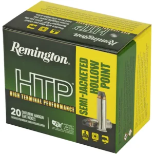 Remington High Terminal Performance (HTP) Ammunition 38 Special +P 125 Grain Semi-Jacketed Hollow Point