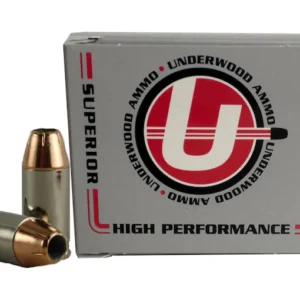 Underwood Ammunition 45 Super 185 Grain Jacketed Hollow Point Box of 20