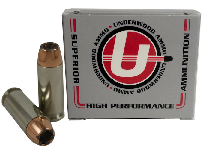 Underwood Ammunition 10mm Auto 180 Grain Bonded Jacketed Hollow Point Box of 20
