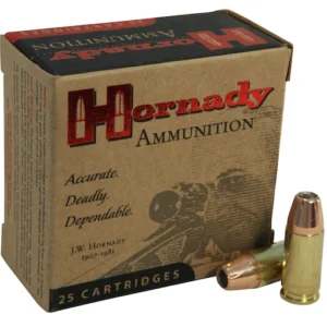 Hornady Custom Ammunition 9mm Luger 147 Grain XTP Jacketed Hollow Point Box of 25