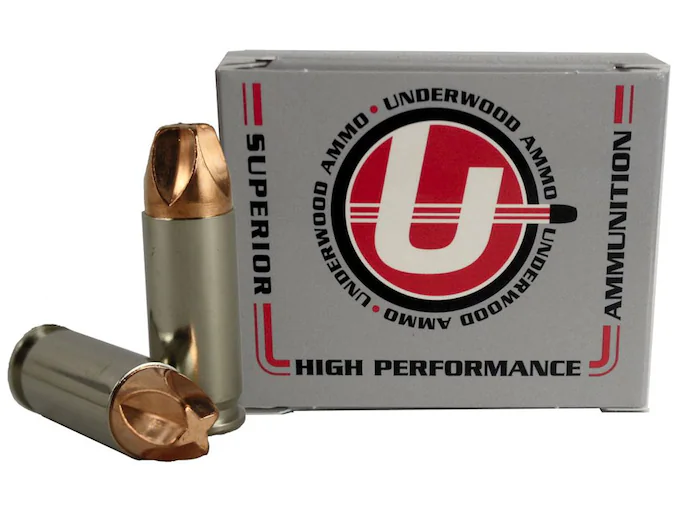 Underwood Xtreme Defender Ammunition 38 Super +P 90 Grain Lehigh Xtreme Defense Lead-Free Box of 20