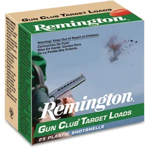 Remington Gun Club Target GC12L8 Ammunition 12 Gauge 2-3/4" 1-1/8 oz #8 Shot