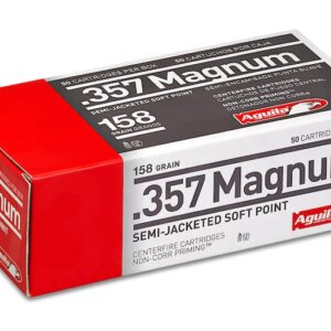 Aguila Ammunition 357 Magnum 158 Grain Semi-Jacketed Soft Point