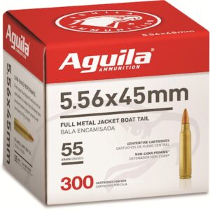 Aguila Ammunition 5.56x45mm NATO 55 Grain Full Metal Jacket