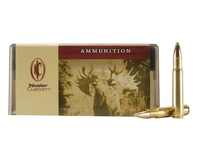 Nosler Custom Ammunition 35 Whelen 250 Grain Partition Spitzer Box of 20