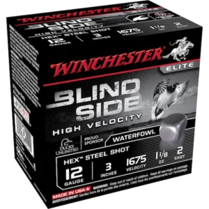 Winchester Blind Side High Velocity Ammunition 12 Gauge Non-Toxic Steel Shot