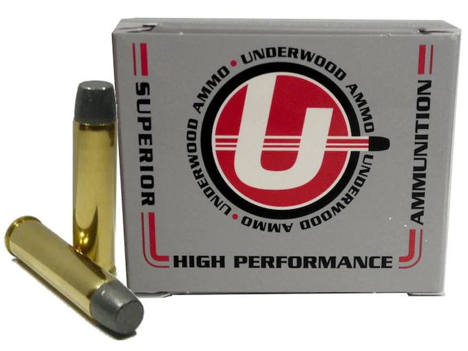 Underwood Ammunition 460 S&W Magnum 360 Grain Lead Long Flat Nose Gas Check Box of 20