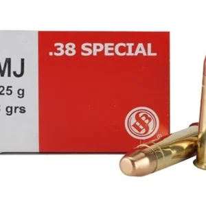 Sellier & Bellot Ammunition 38 Special 158 Grain Full Metal Jacket Box of 50