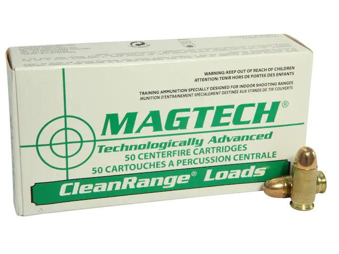 Magtech Clean Range Ammunition 45 ACP 230 Grain Encapsulated Round Nose