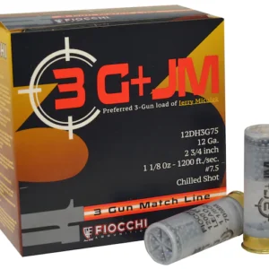 Fiocchi 3-Gun Ammunition 12 Gauge 2-3/4" #7-1/2 Shot